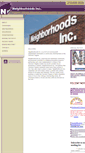 Mobile Screenshot of neighborhoodsinc.com
